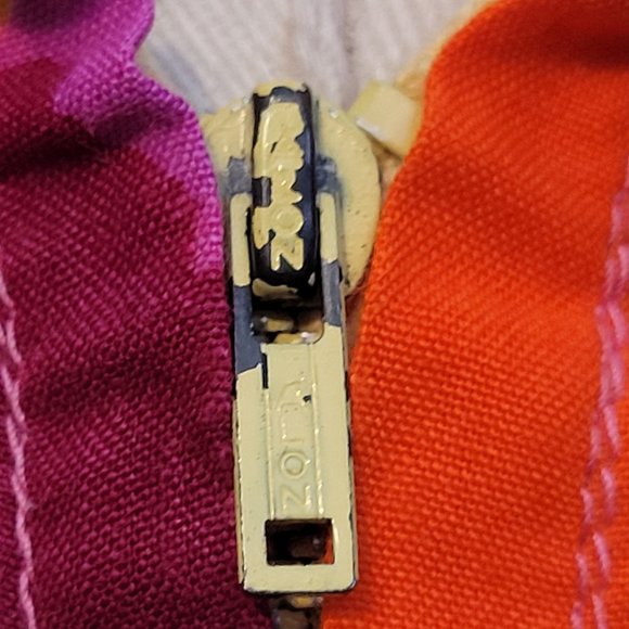 Neon Mod Mini Dress Handmade Bright Floral Long Sleeves Size Small Med Vintage - Picture 7 of 9